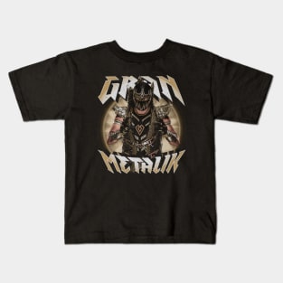 Gran Metalik Pose Kids T-Shirt